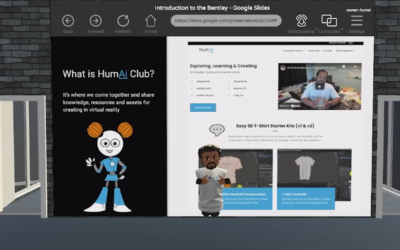 Getting Help with 3D Objects for AltspaceVR – HumAi Club Presentation